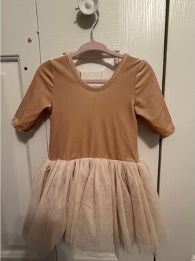 Noralee Thea Leotard Tutu Dress (Beige) 4Y